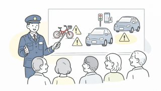 犬山市シルバー人材センター主催の交通安全教室