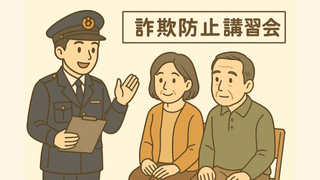 犬山市シルバー人材センター主催の詐欺防止講習