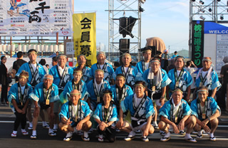 さつま黒潮きばらん海 枕崎港まつり 総踊りの風景